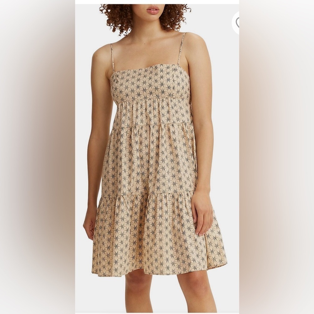 Levi’s - Clea Tiered Star-Print Dress